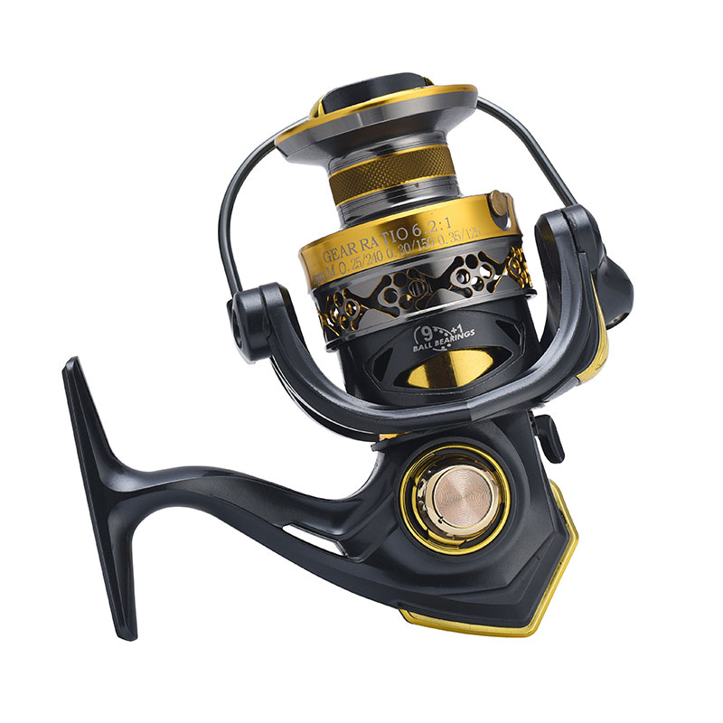 EXILIM GS1000-6000 Metallum Wire Cup Fishing Spinning Reel