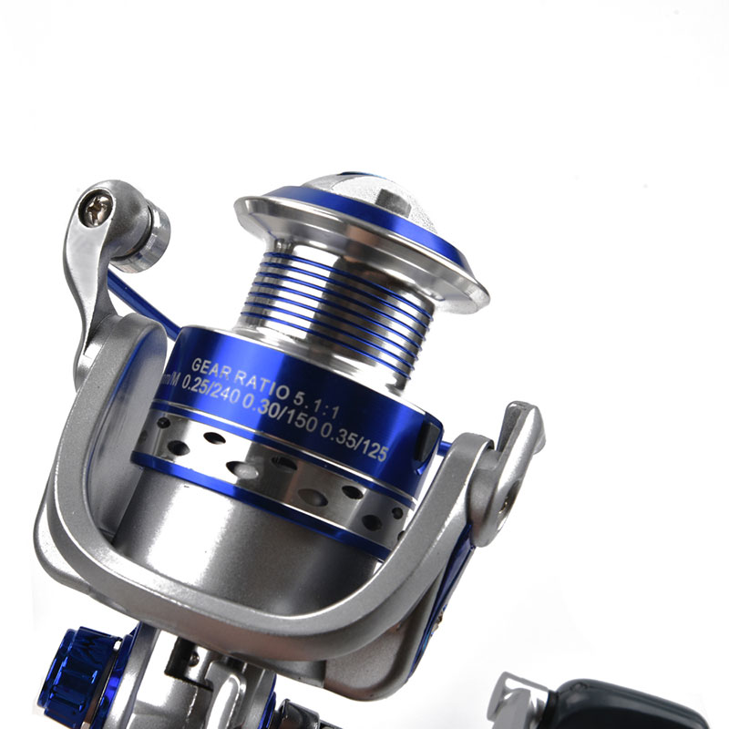 5.1:1 Aluminium Aluminium Spool adstare Fishing Reel