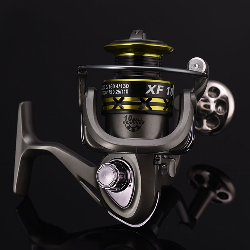 AQST XF1000-6000 Metal Spool Reel Fishing Spinning Reel