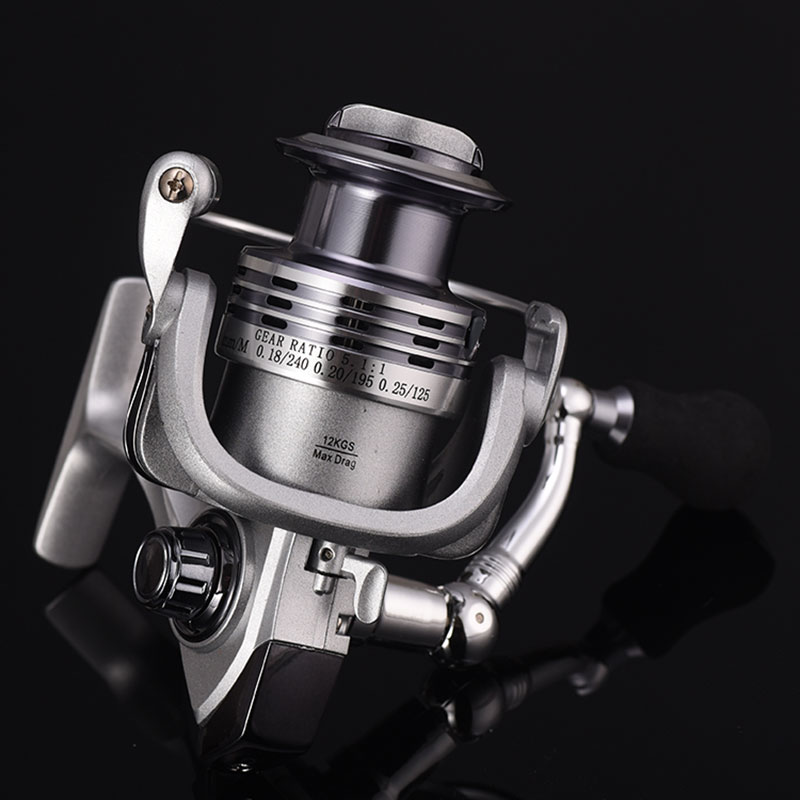 5.1:1 Plastic saltwater piscandi linea reel