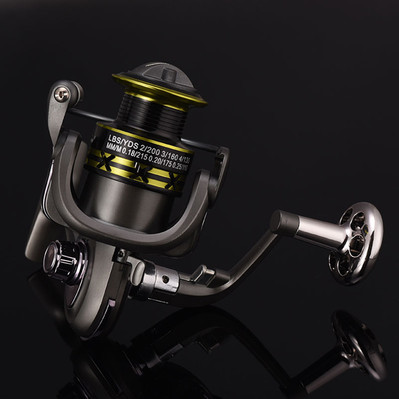 AQST XF1000-6000 Metal Spool Reel Fishing Spinning Reel