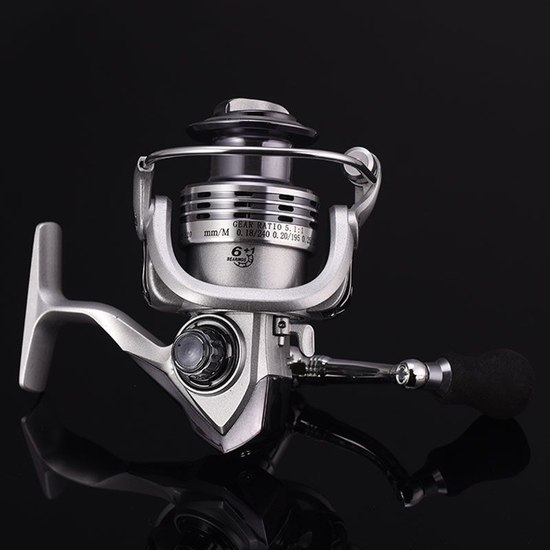 5.1:1 Plastic saltwater piscandi linea reel