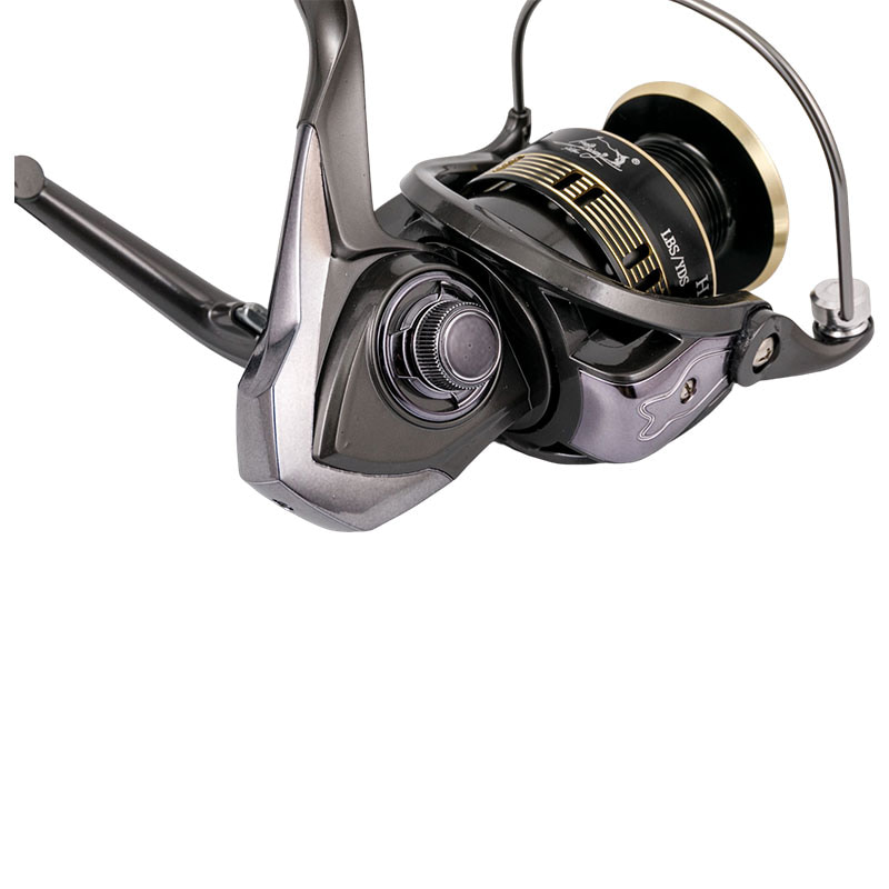 HQ1000-6000 Metal Spool 5+1BB Saltwater pellice Jacentes adstare Piscandi Reels