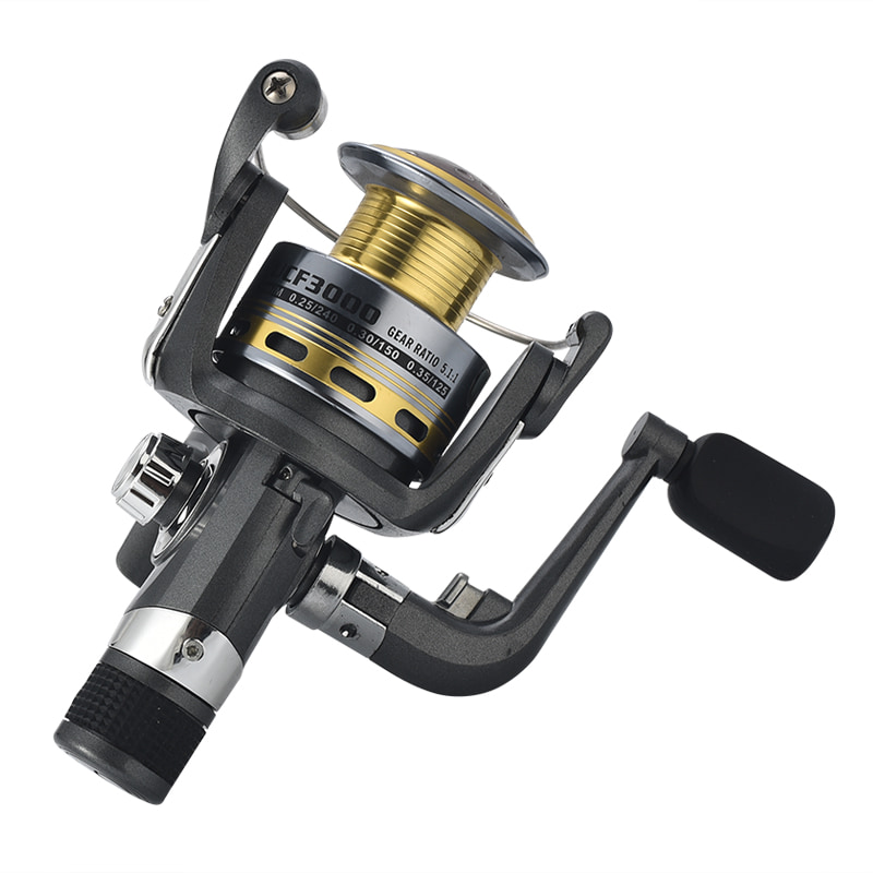 9 Ferens Metal Tergum fregit adstare piscandi Reels