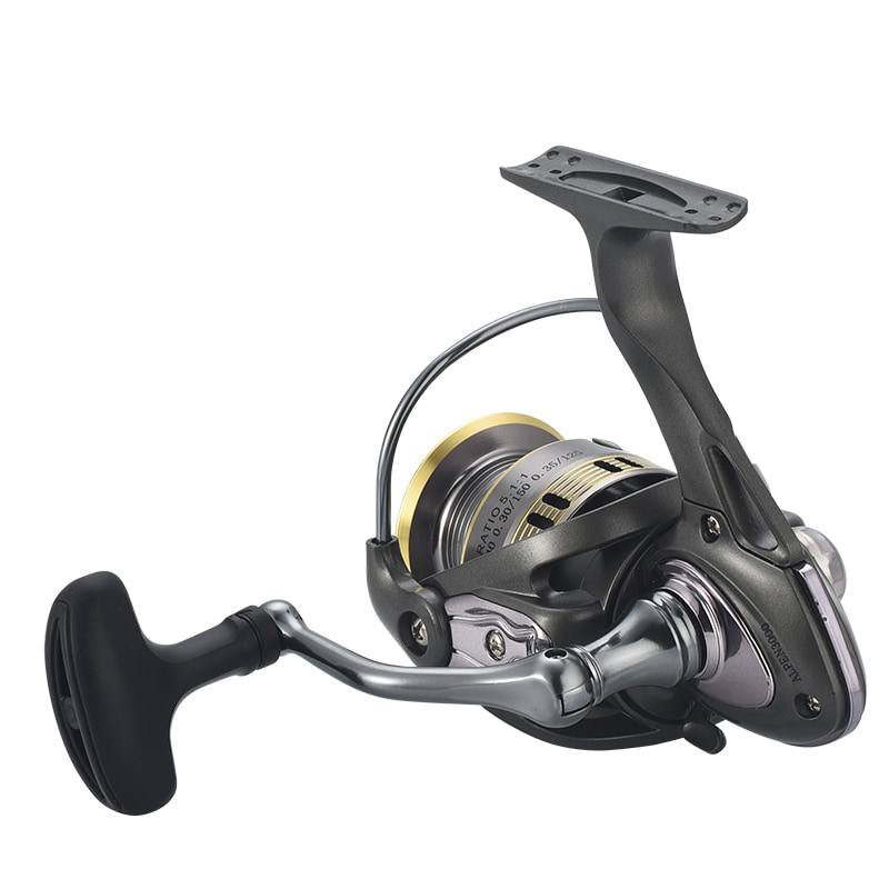 Metal Spool 5+1BB CNC Screw-in handle Fishing Spinning Reel Sea Fishing reels pellice Jacentes adstare Pisces Reels