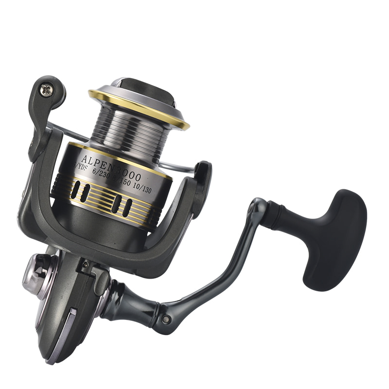 Metal Spool 5+1BB CNC Screw-in handle Fishing Spinning Reel Sea Fishing reels pellice Jacentes adstare Pisces Reels