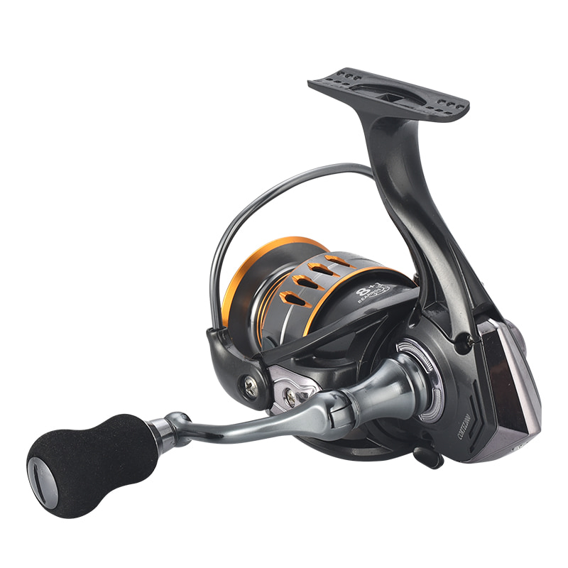 Newest Metal Spool Sreaw-in Handle Reel sea Fishing Spinning Reel Saltwater pellice Casting Spinning Fishing Reels