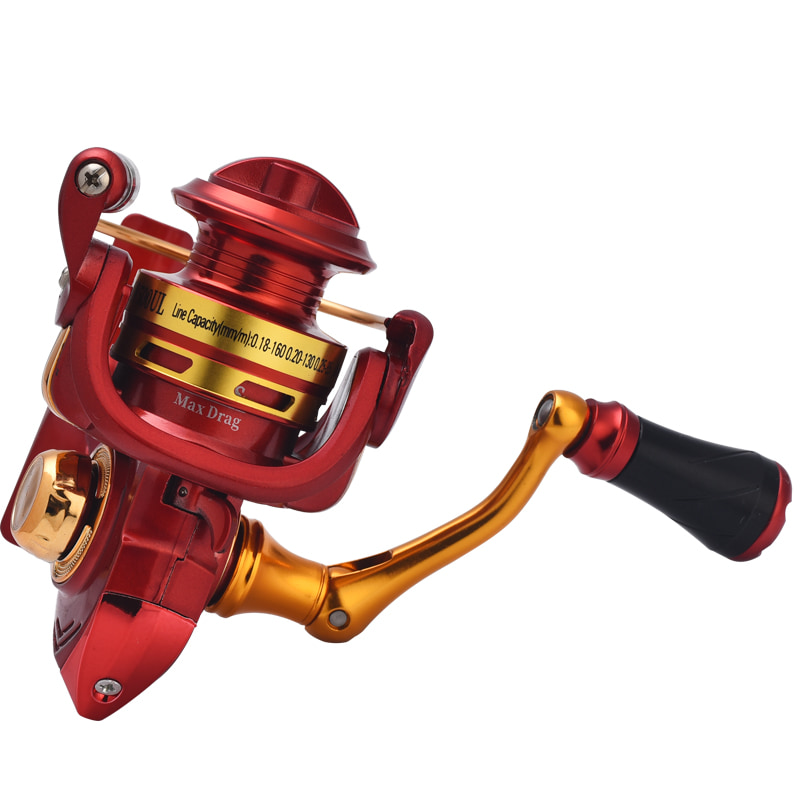 Full Metal CNC Screw-in handle deep water saltwater pelli pellice reels Ice Fishing Wheel piscandi reel lana mini reels