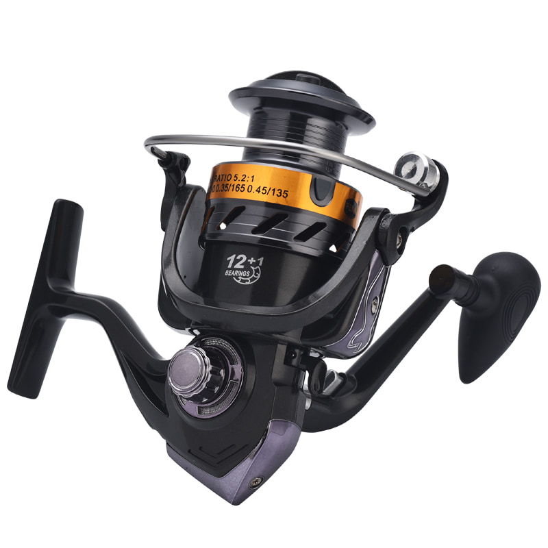High quality Metal Spool 5.1:1 Pisces line Wheel Spinning Reel Saltwater pellice Reel Reel