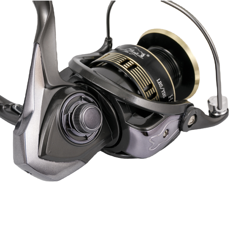 HQ1000-6000 Metal Spool 5+1BB Saltwater pellice Jacentes adstare Piscandi Reels