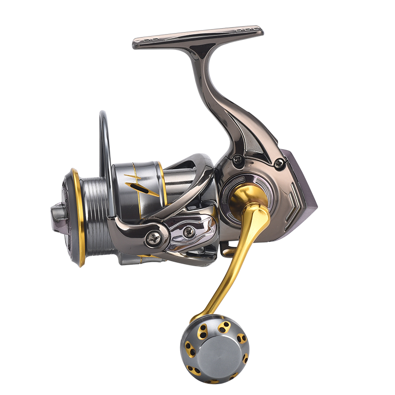 Precision Gears Fishing Reel with Metal CNC Power Handle