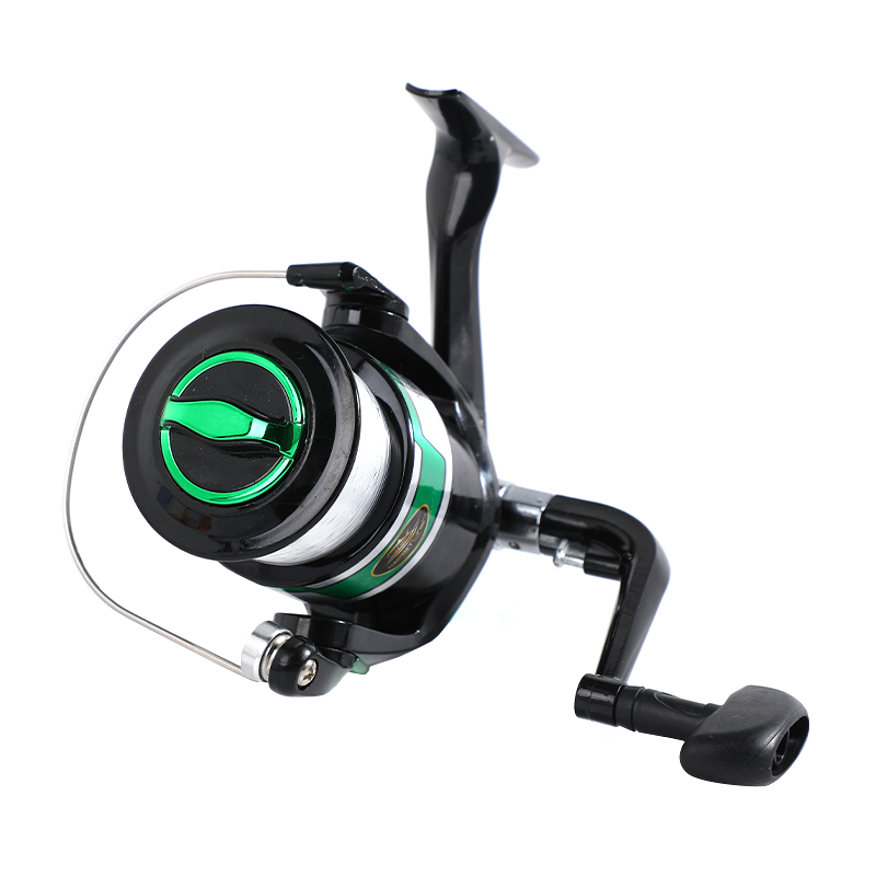 Plastic T Knob Metal Fishing Reel with Large Arbor Design