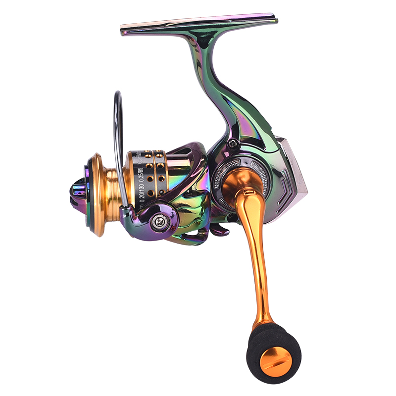 Metal CNC Power Handle 5.2:1 Compact Design Fishing Reel