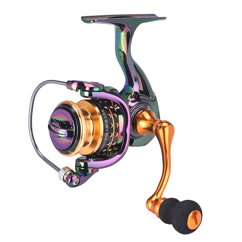 Metal CNC Power Handle 5.2:1 Compact Design Fishing Reel