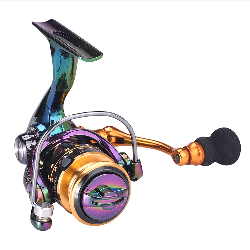 Metal CNC Power Handle 5.2:1 Compact Design Fishing Reel