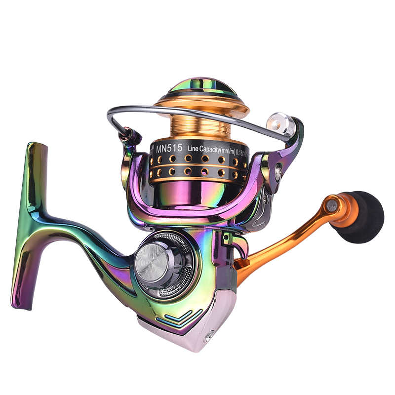 Metal CNC Power Handle 5.2:1 Compact Design Fishing Reel