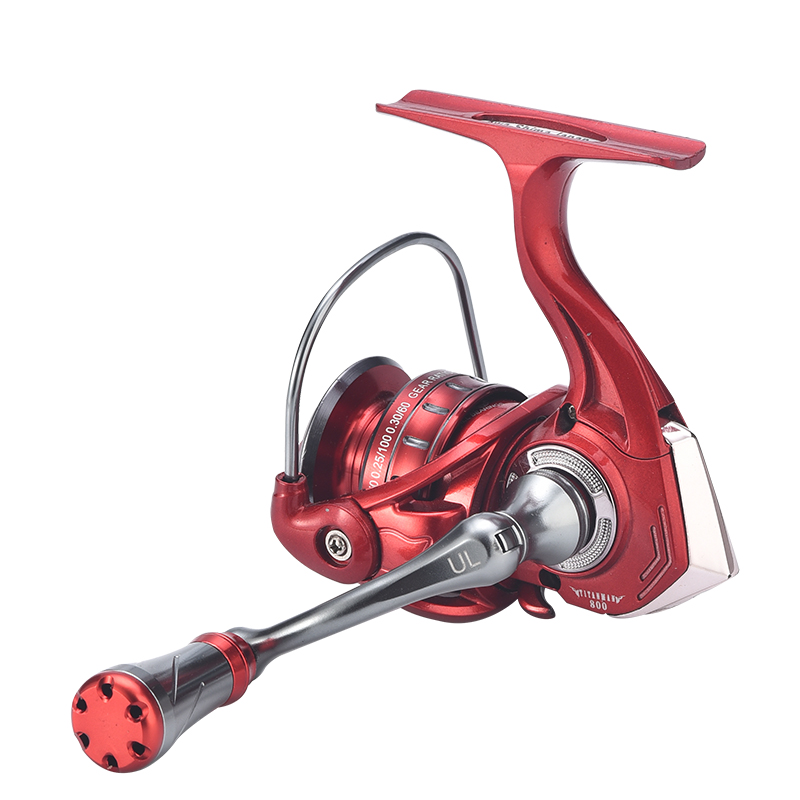 Full Metal CNC Screw-in handle saltwater mini reels