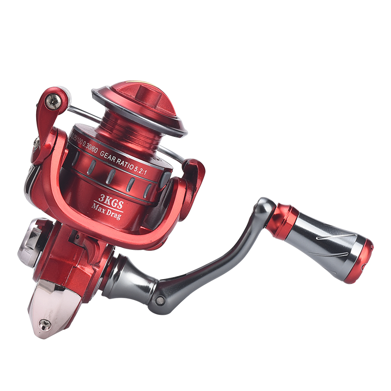 Full Metal CNC Screw-in handle saltwater mini reels